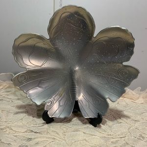 Neocraft by Everlast Aluminum Etched Butterfly Tray